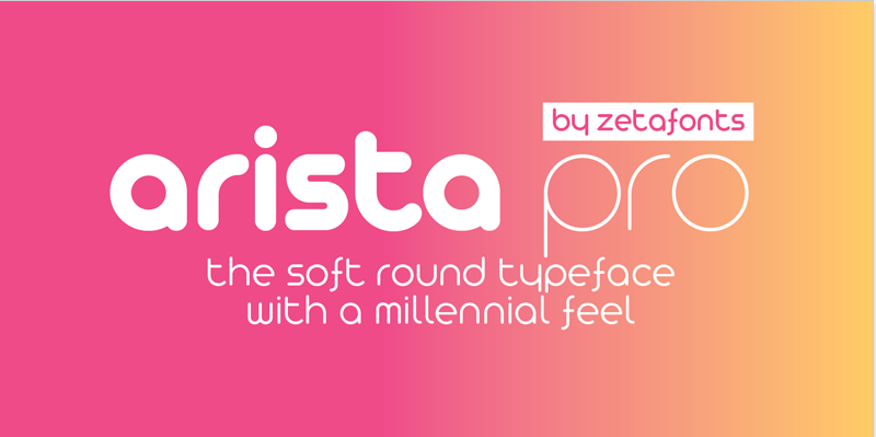 Arista Pro Font