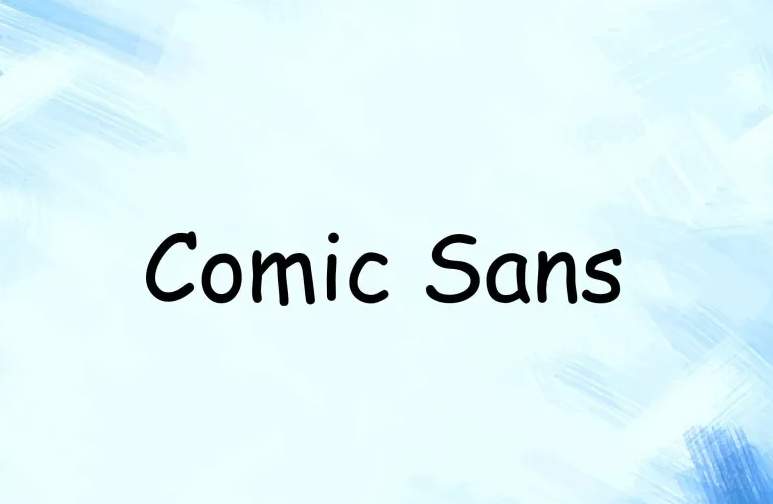 Comic Sans Font