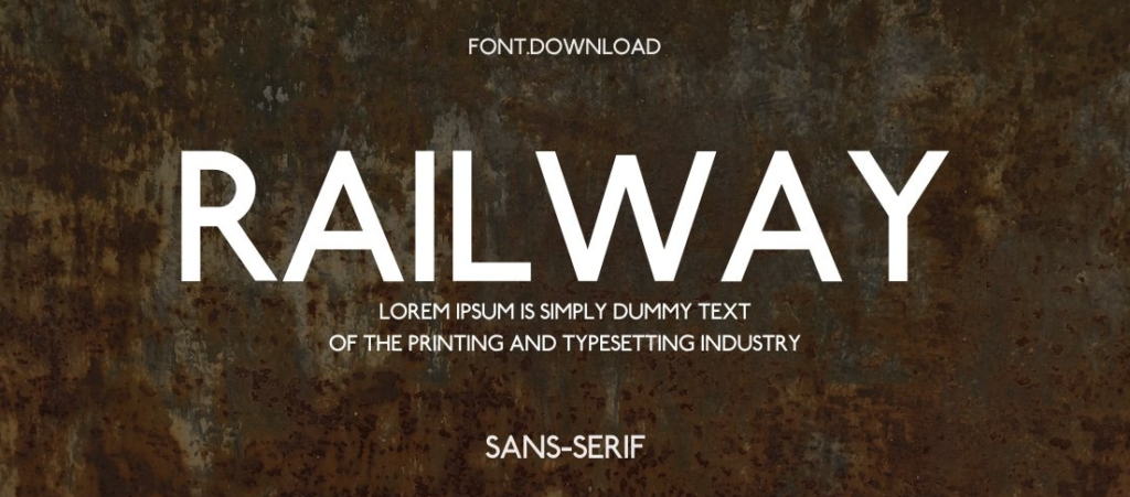 Railway Font