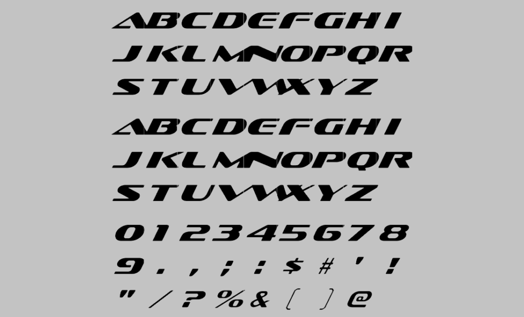 Sofachrome Font