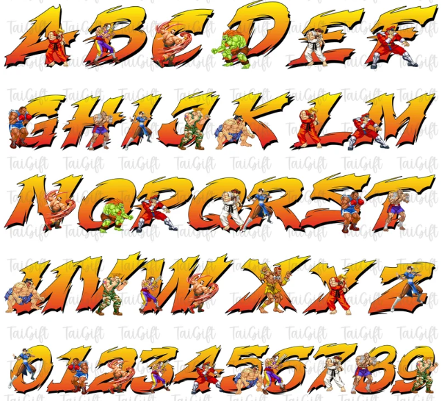 Street Fighter Font