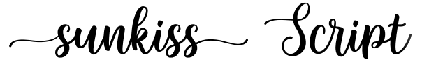 Sunkiss Script