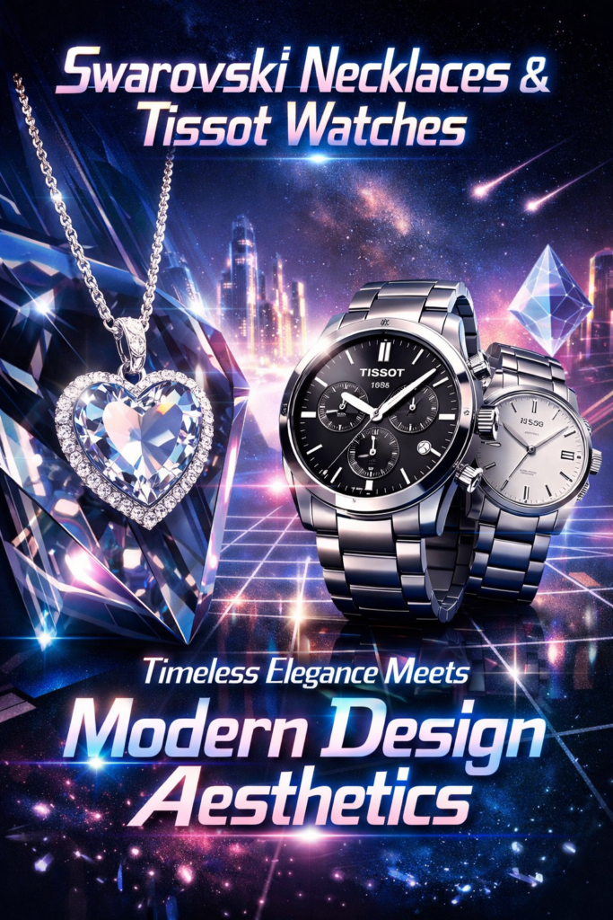 Swarovski Necklaces & Tissot Watches: Timeless Elegance Meets Modern Design Aesthetics