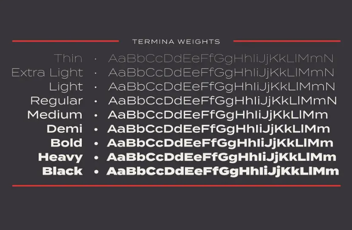 Termina Font
