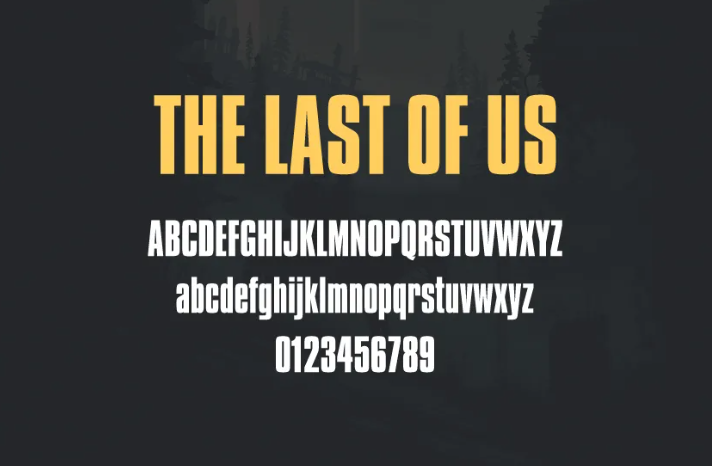 The Last of Us Font
