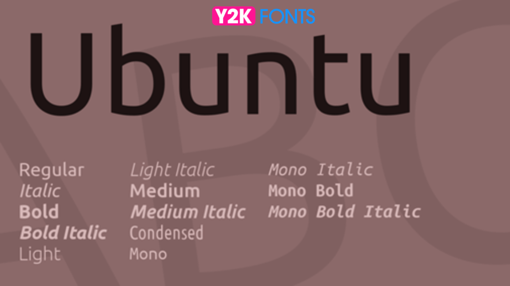 Ubuntu - Best Accessible Font