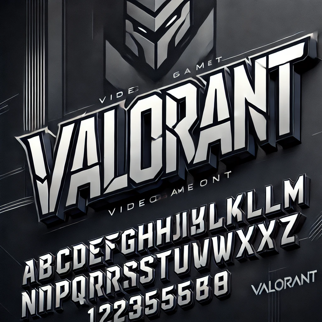 Valorant Font Free Download