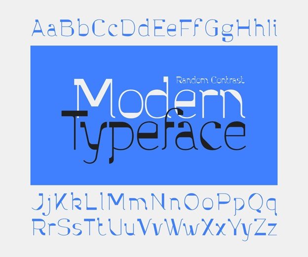 Vaxen Typeface