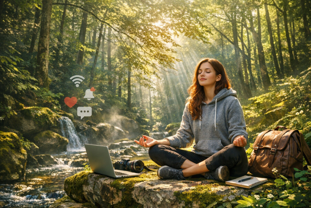 Why Digital Creators Are Turning to Forest Bathing for Mental Clarity