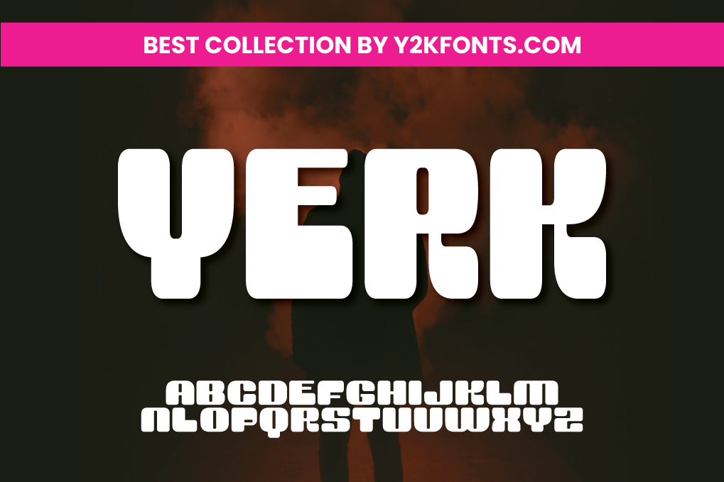Y2K-Style logo design  Lettering design, Graphic design fonts