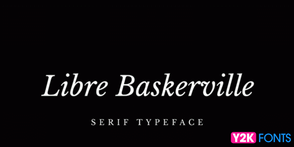 Libre Baskerville- Best Cool Font