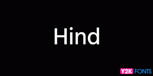 Hind- Best Cool Font