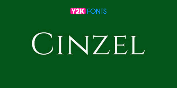 Cinzel- Best Cool Font