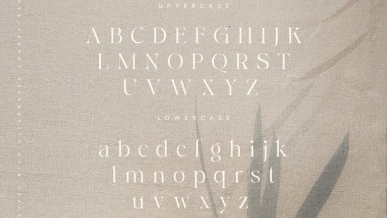 Caghen – Aesthetic Cursive Font