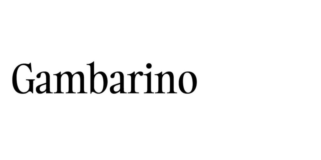 Gambarino Font