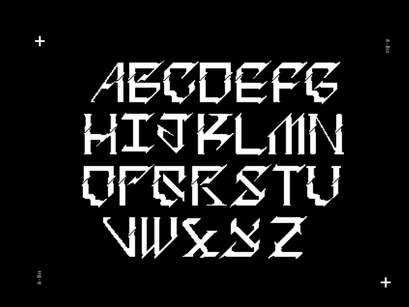 cyber gothic font
