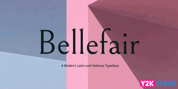 Bellefair- Cool Free Font