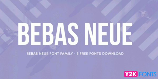 Bebas Neue - Cool Free Font