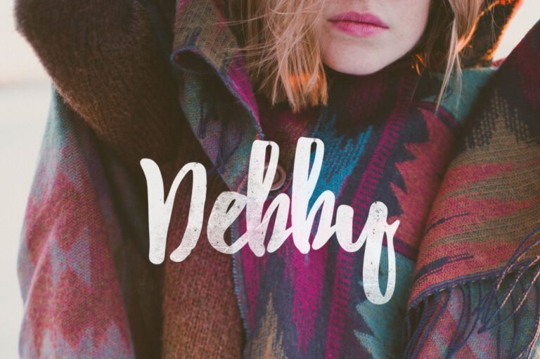 5. Debby Font