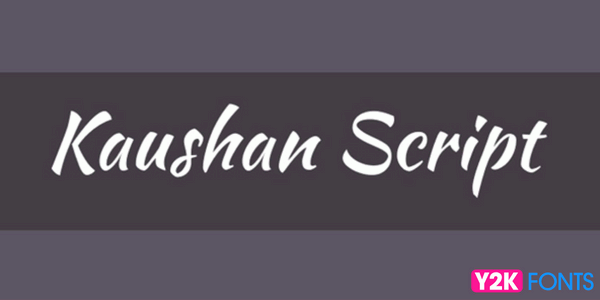 Kaushan Script- Cool Font
