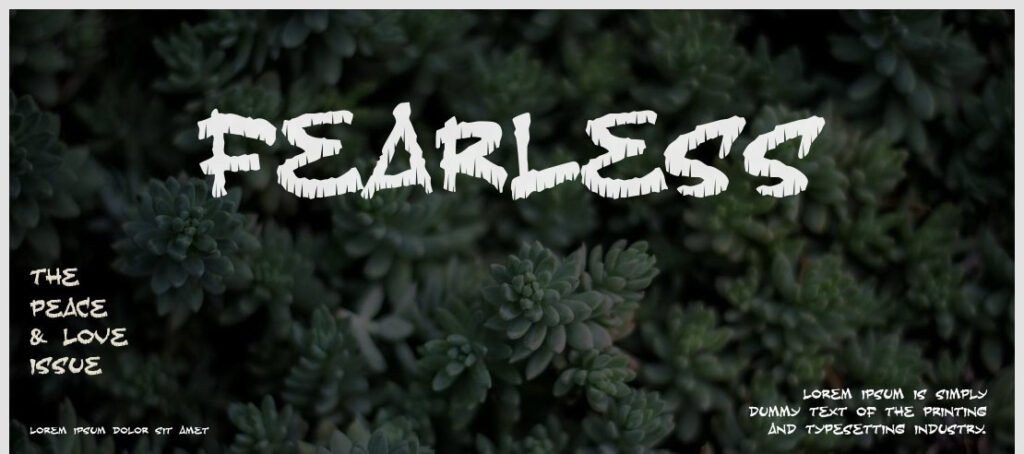 Fearless Font