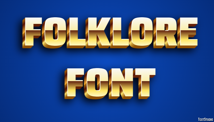 Folklore Font