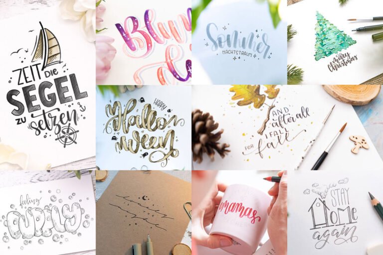 hand lettering guide
