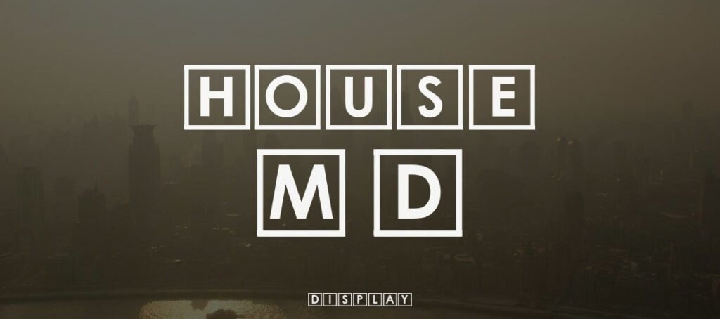 HouseMD Font