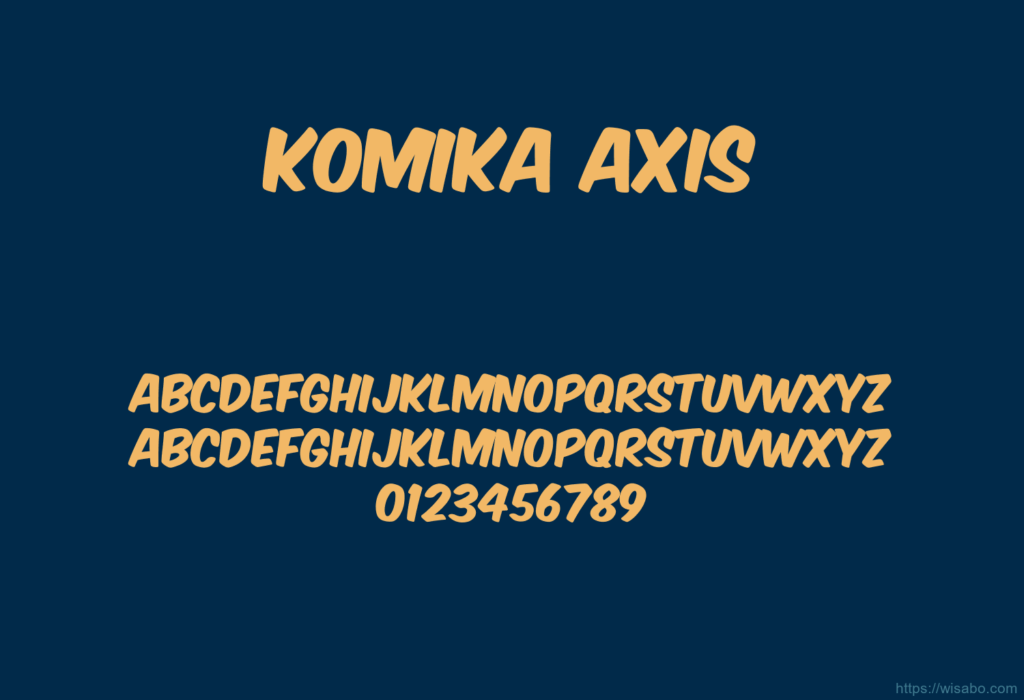 Komika Axis Font