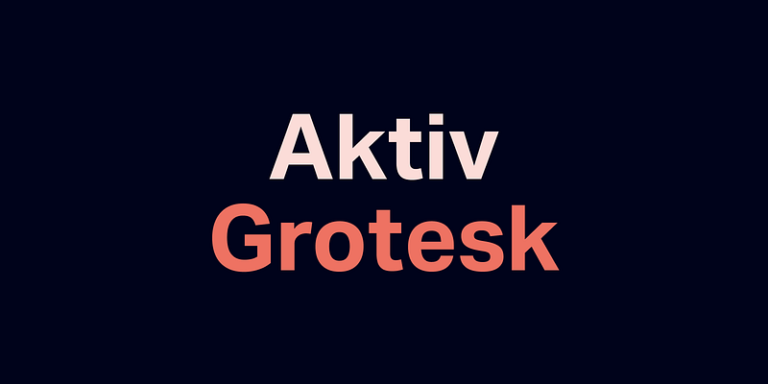 10. Aktiv Grotesk