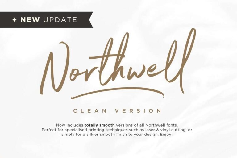 Northwell instagram font