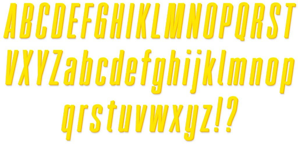 Features of Overwatch Font: