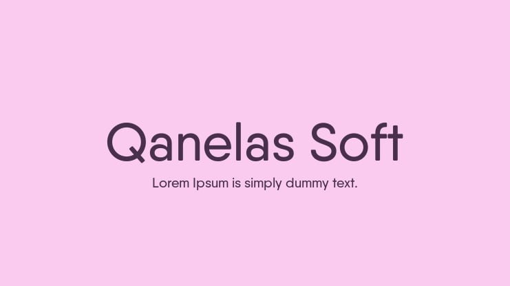 2. Qanelas Soft Font