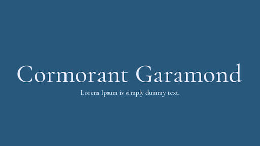 2. Cormorant Garamond