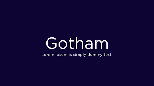 Gotham-Sci-Fi Font