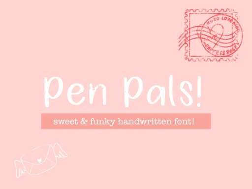 Pencil Pal-Kid Handwriting Font