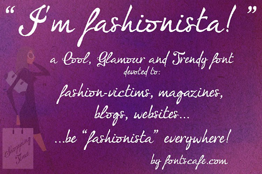 I’m fashionista!