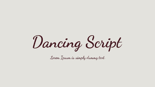 Dancing Script