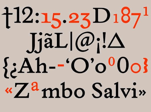 Dominicale-Multilingual Font