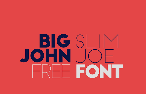 Big John / Slim Joe Fonts