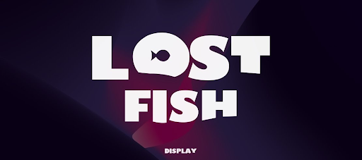 21. Lost Fish Font