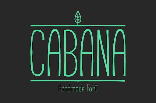 CABANA Handmade Font