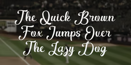 Garnesline Baseball Sport Font