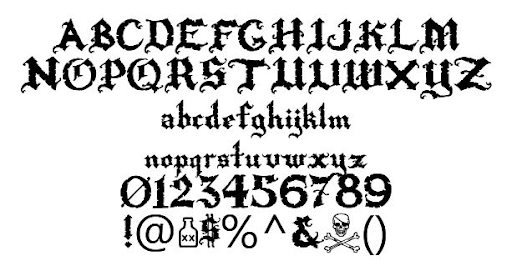 Rapscallion Gothic-Gothic Font
