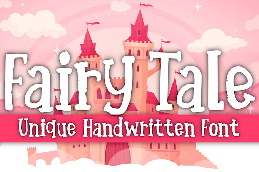 Fairy Tale Font-Kid Handwriting Font