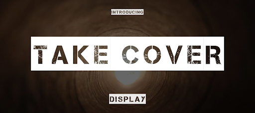 Take Cover Free Font