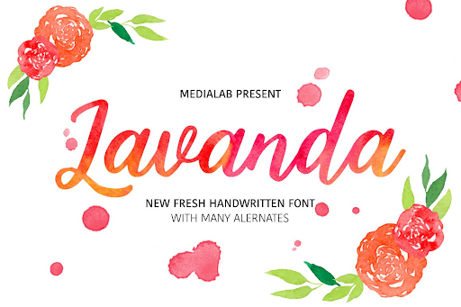 Lavanda Typeface