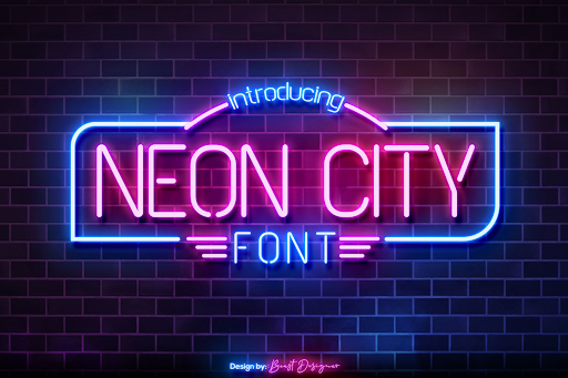 Neoncity — Signature Neon Font