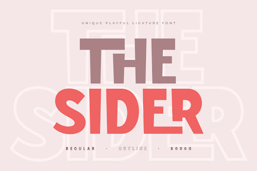 Midas – Retro Ligature Font