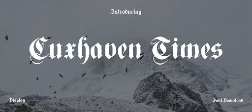 Cuxhaven Times Type-Gothic Font